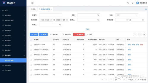 基于springboot vue進銷存erp系統
